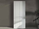 Guardaroba salvaspazio bianco lucido 78x185h cm - Contea
