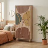 Guardaroba salvaspazio multicolore 80x190h cm - Atomic
