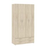 Guardaroba salvaspazio rovere 110x214h cm - Randazzo