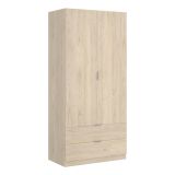 Guardaroba salvaspazio rovere 81x184h cm - Anya