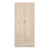Guardaroba salvaspazio rovere 81x184h cm - Anya