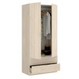 Guardaroba salvaspazio rovere 81x184h cm - Anya