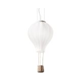 Ideal-Lux - Lampada a sospensione DREAM BIG SP1 D30, 30 x 30 x h90 cm, Bianco