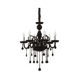 Ideal-Lux - Lampada a sospensione GIUDECCA SP6 NERO, 58 x 58 x h90 cm, Nero