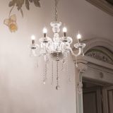 Ideal-Lux - Lampada a sospensione GIUDECCA SP6 TRASPARENTE, 58 x 58 x h90 cm, Trasparente