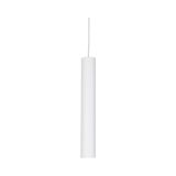 Ideal-Lux - Lampada a sospensione LOOK SP1 D06 BIANCO, 6 x 6 x h65 cm, Bianco