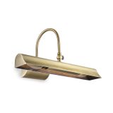 Ideal-Lux - Lampada da parete RETRO' AP2, 35 x 18 x h18 cm, Marrone