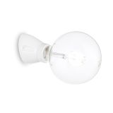 Ideal-Lux - Lampada da parete WINERY AP1 BIANCO, 8 x 7 x h7 cm, Bianco