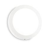 Ideal-Lux - Lampada da soffitto UNIVERSAL PL D17 ROUND 3000K, 17 x 17 x h4 cm, Bianco