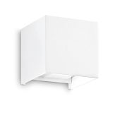 Ideal-Lux - Lampada outdoor ATOM AP D10 BIANCO, 10 x 10 x h10 cm, Bianco