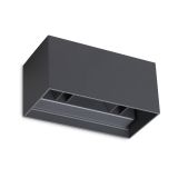 Ideal-Lux - Lampada outdoor ATOM AP D20 ANTRACITE, 20 x 10 x h10 cm, Antracite