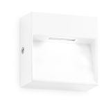 Ideal-Lux - Lampada outdoor DEDRA AP BIG BIANCO, 10 x 10 x h3 cm, Bianco