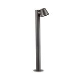 Ideal-Lux - Lampada outdoor GAS PT1 ANTRACITE, 12 x 21 x h80 cm, Antracite