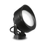Ideal-Lux - Lampada outdoor LITIO PR1 NERO, Made in Italy, 15 x 12 x h34 cm, Nero