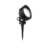 Ideal-Lux - Lampada outdoor LITIO PR1 NERO, Made in Italy, 15 x 12 x h34 cm, Nero