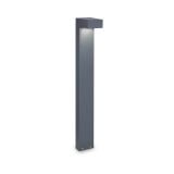 Ideal-Lux - Lampada outdoor SIRIO PT2 H80 ANTRACITE, 10 x 16 x h80 cm, Antracite