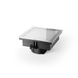 Ideal-Lux - Lampada outdoor TAURUS PT D17 WIDE SQUARE, 25 x 24 x h13 cm, Grigio