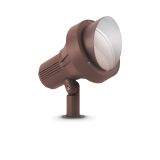 Ideal-Lux - Lampada outdoor TERRA PR1 BIG COFFEE, 16 x 25 x h42 cm, Marrone