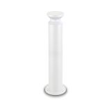 Ideal-Lux - Lampada outdoor TORRE PT1 H80 BIANCO, 18 x 18 x h80 cm, Bianco