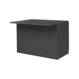 Isola cucina economica 125x90x90h cm antracite e ardesia - Analiza
