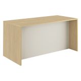 Isola da Cucina Marrone Rovere Beige Cashmere 2 Ripiani 4 Vani 170x80x90h cm, 3 Ante Made in Italy - Mapalesi