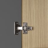 Isola da Cucina Marrone Rovere Nero Antracite un Ripiano 2 Vani 115x80x90h cm, 2 Ante Made in Italy - Manotere