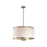 Lampada a Sospensione Bianco oro 942flg1371 Colore Struttura oro - Rovegno
