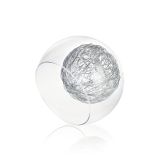 Lampada a sospensione, Lampadario, Luminare sospeso, Lampada a pendente, 38x38h33 cm, Cromo
