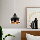 Lampada a Sospensione Nero Marrone Rame 892opv1753 Colore Struttura Marrone - Valbruna