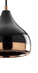 Lampada a Sospensione Nero Marrone Rame 892opv1758 Colore Struttura Marrone - Vernate
