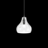 Lampada a Sospensione Trasparente Materiale Struttura in Vetro, - Prali