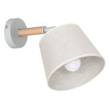 Lampada da Parete Bianco Materiale Aplique in Metallo, - Vigone