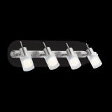 Lampada da parete, Luminaria da parete, Luce a muro, Faretto a muro, 56x13h16 cm, Cromo