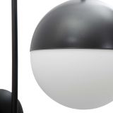 Lampada da Parete Nero Bianco Necessaria 1 Lampadina Attacco e14, Indoor - Haines