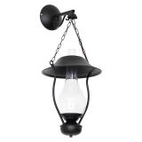 Lampada da Parete Nero Materiale Aplique in Metallo, - Gillio