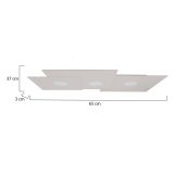 Lampada da Soffitto Bianco, Made in Italy - Medole