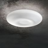 Lampada da Soffitto Bianco Materiale Struttura in Vetro, - Carnate