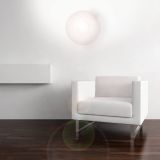 Lampada da Soffitto Bianco Materiale Struttura in Vetro, - Carnate