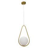 Lampada da Soffitto oro Bianco Necessarie 2 Lampadine Colore Struttura Bianco, Classe Energetica a+ - d - Goma
