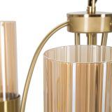 Lampada da Soffitto oro Necessarie 3 Lampadine Materiale Struttura in Vetro, - Darona