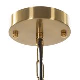 Lampada da Soffitto oro Necessarie 3 Lampadine Materiale Struttura in Vetro, - Darona