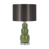 Lampada da tavolo Batova, Luce da scrivania , Luminaria da ufficio, Lampada da lavoro, 33x33 h57 cm, Bianco e Grigio