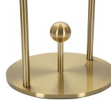 Lampada da Tavolo Bianco Opaco oro Necessaria 1 Lampadina Attacco e14, Interruttore Manuale - Kizhi