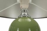 Lampada da tavolo Falletto, 38x38 h65 cm, Verde e Grigio