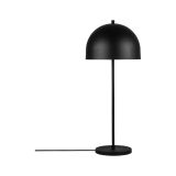 Lampada da Tavolo Nero Paralume Attacco e 14 max 40 w, Interruttore Connessione Diretta - Latiano