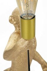 Lampada da tavolo Piet, 26x34 h55 cm, Oro