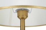 Lampada da tavolo Sinopia, Bianco e Oro, 31x31 h52 cm