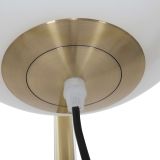 Lampada da Terra Bianco oro Necessaria 1 Lampadina Attacco e27, Interruttore Pedaliera - Douz