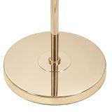 Lampada da Terra Rosa oro Necessaria 1 Lampadina Attacco e27, Paralume - Skagwa