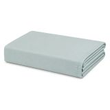 Lenzuolo Matrimoniale Verde Cadetto Sistema di Fissaggio Brevettato Antiscivolo, Cordini Regolabili con Clip di Tensione - Diletto Luxury